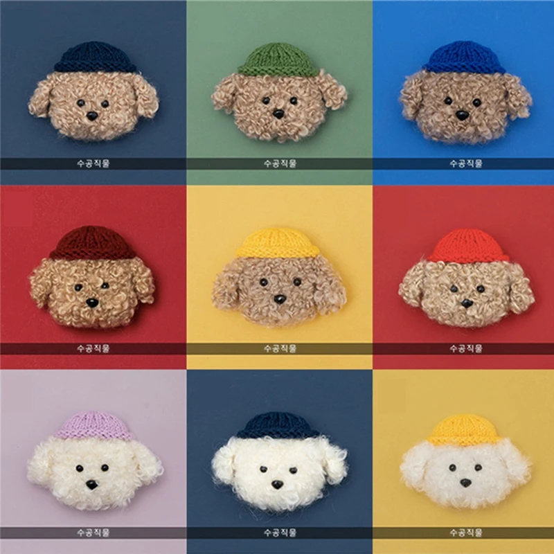

Hand Winter Plush Teddy Bear Case for Apple Airpods 1 2 Bluetooth Earphone Charge Case Protective Cases Skin Accessories