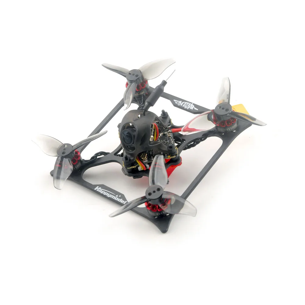 

HappyModel Bassline 2S 2-дюймовый микро FPV зубочистка Дрон X12 5 в 1 AIO Контроллер полета 2,4G ELRS 400 МВт OPENVTX EX1103 KV11000