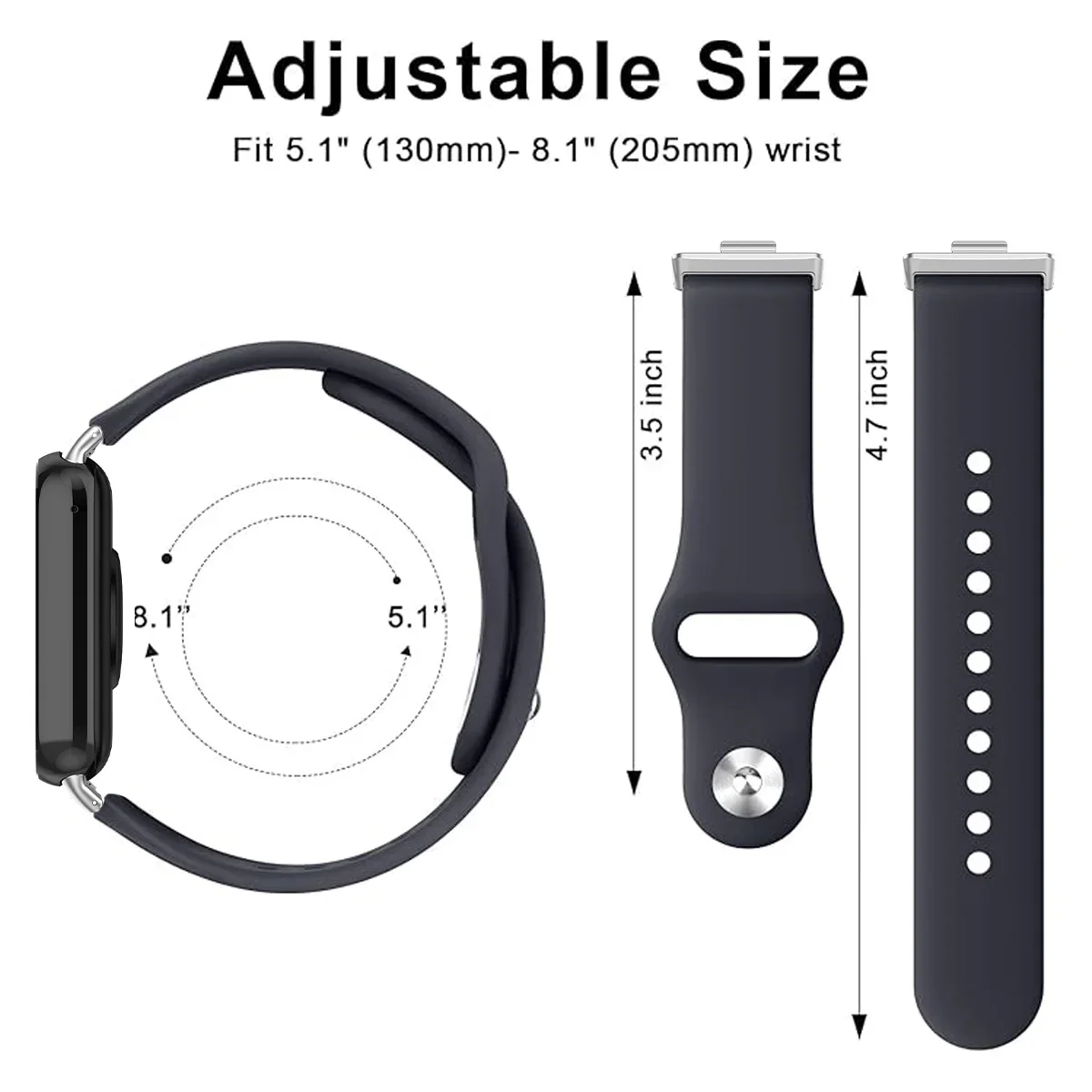 Silicone Band for Redmi Watch 5 Strap Accessories Sport correa Bracelet redmi watch 4 xiaomi Mi 9pro 8pro Replacement