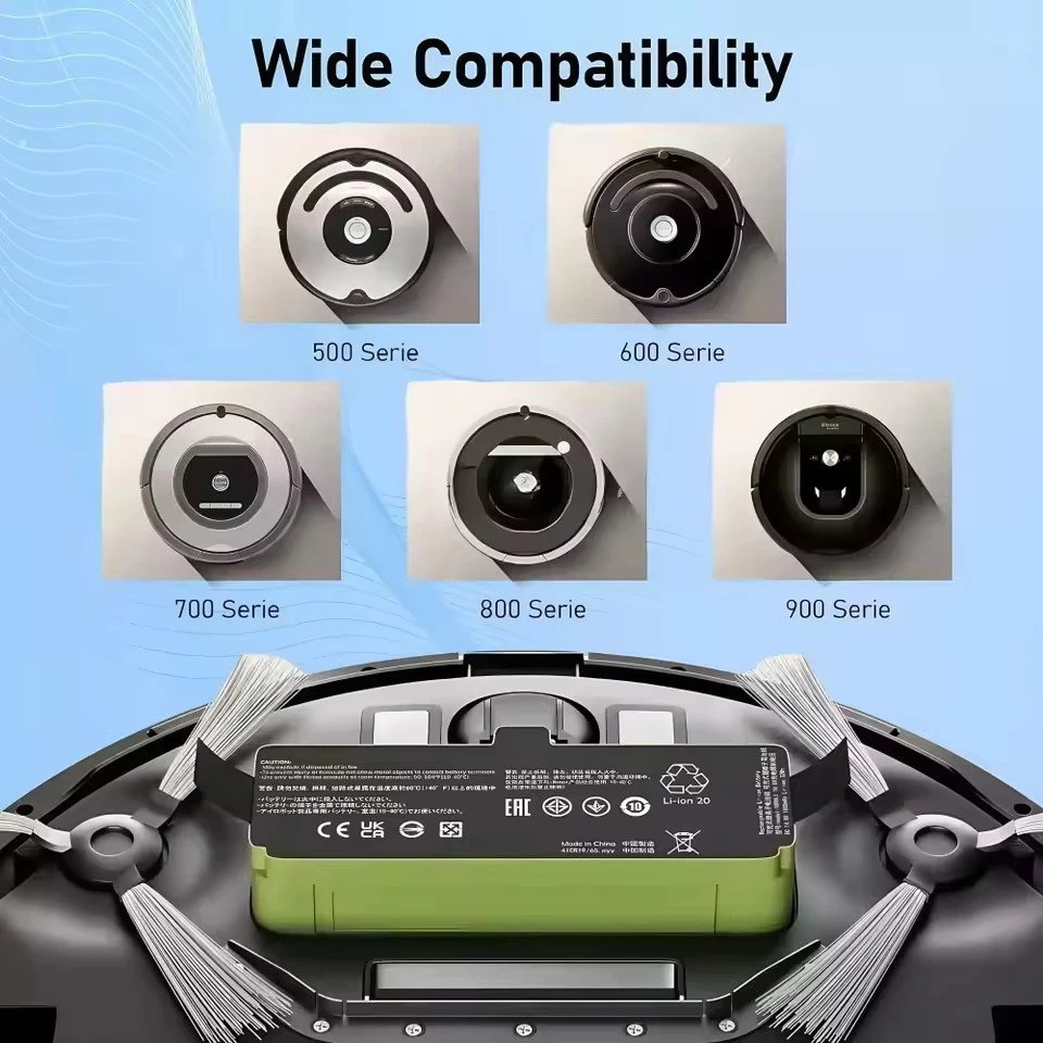 Оригинальный аккумулятор для iRobot Roomba 14 4 В 5200 мАч 500 600 700 800 серии пылесос 620 770 780 580