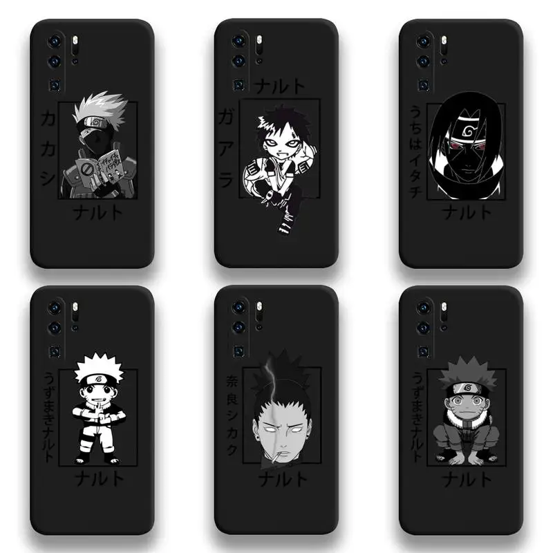 

Anime Anime Naruto Uchiha Itachi Sasuke Kakashi Phone Case For Huawei P20 P30 P40 P50 Lite E P Mate 50 40 30 20 Pro