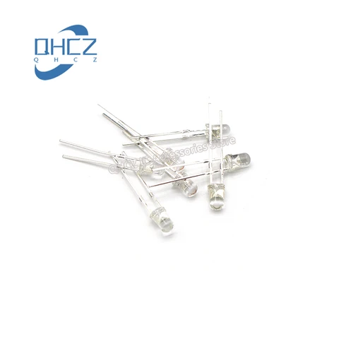 100 шт. 3 мм ледяной светильник свет F3 Ледяной Синий светильник голубой светодиодный светоизлучающий диод с краем