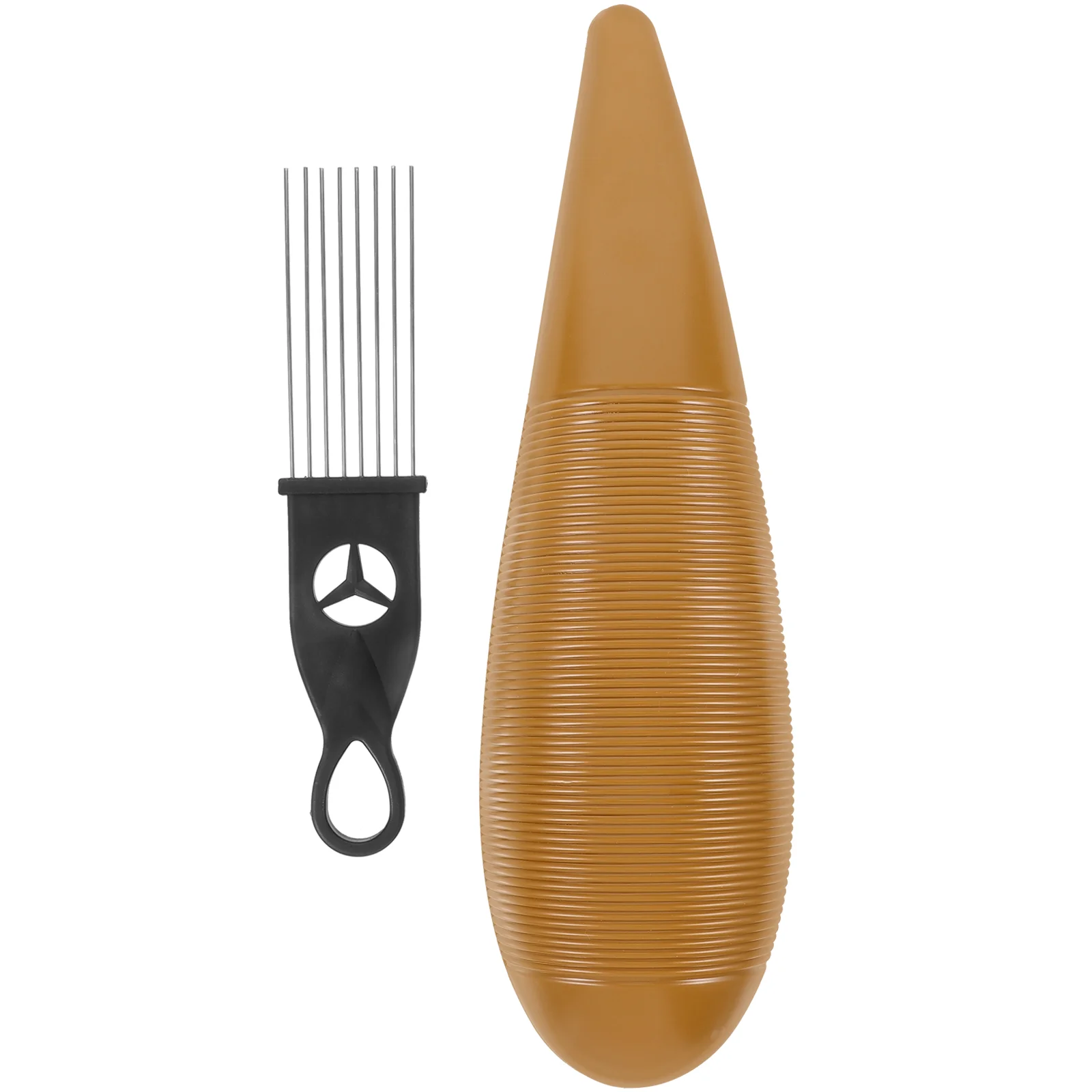 

Highstrung Guiro Instrument Scraper Musical Scratchboard Latin Percussion Molded