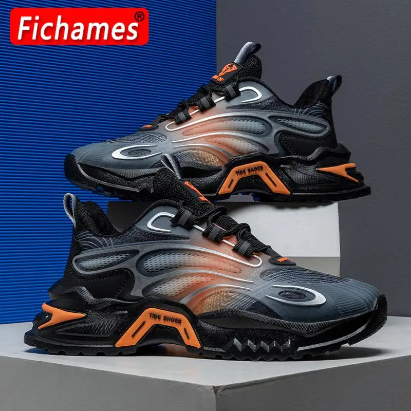

Men Wear-Resistant Lightweight Breathable Men's Sport Shoes Comfortable Non-Slip Male Sneaker Zapatillas Mujer