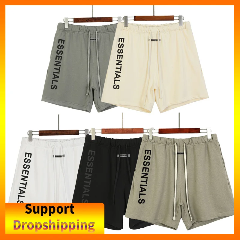 

Summer Men's Cotton Men Women Loose-Fit Short Pants High Strt Casual Dstring Ovesized Hip Hop Couple Shorts 3XL
