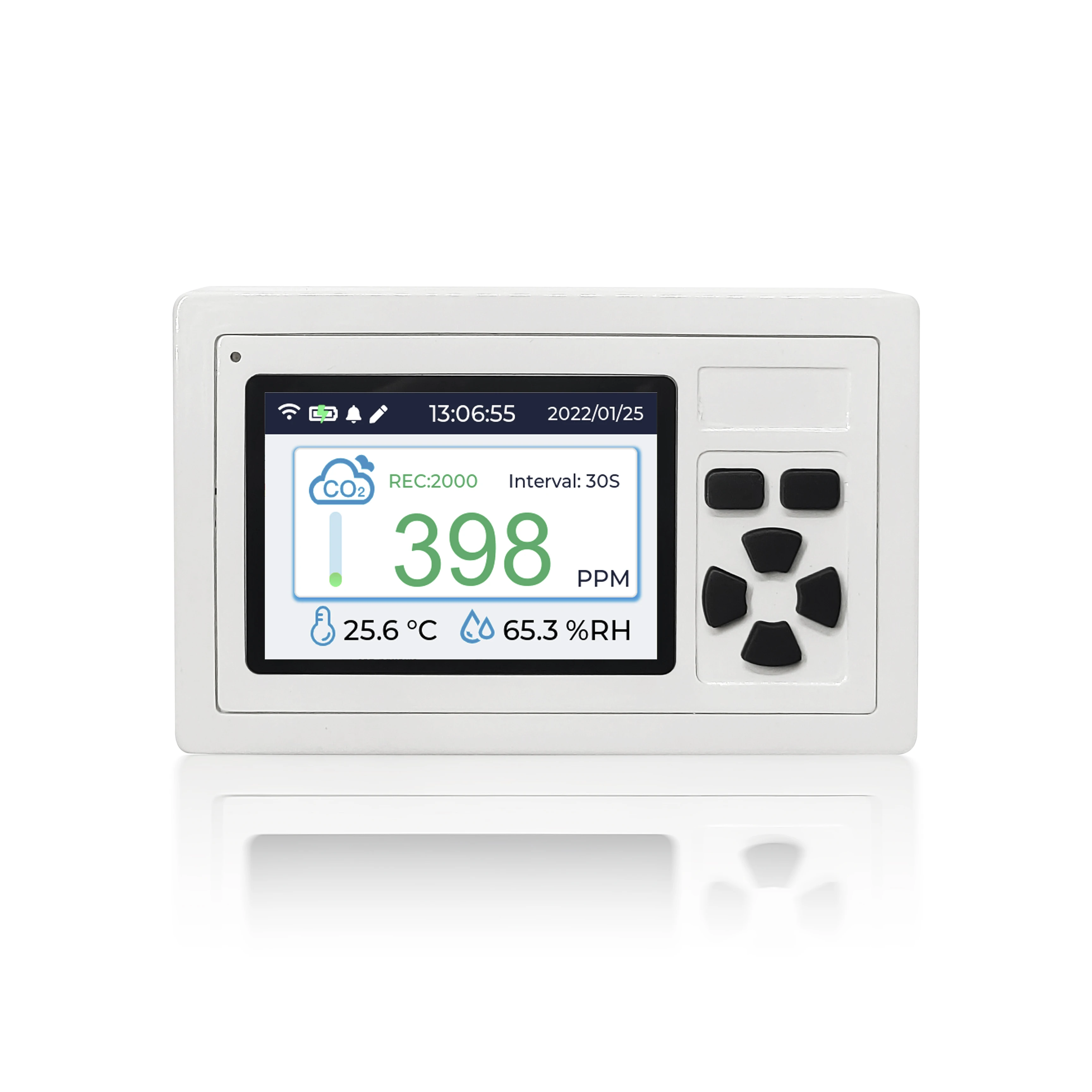 

Updated Smart Life APP Wi-Fi Medidor De CO2, 2000 Groups Download Detector De CO2 Desktop Temperatura Y Humedad