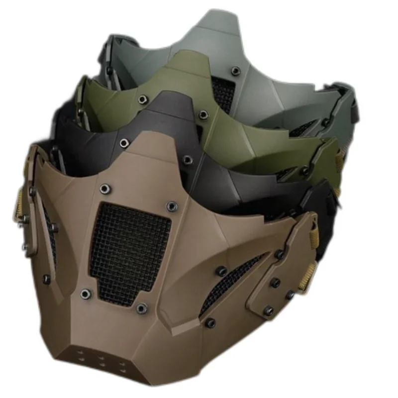 

2023 Tactical Airsoft Mask Outdoor Hunting Shooting Training Face Protective Mask Wargame Safety Half Face Mask