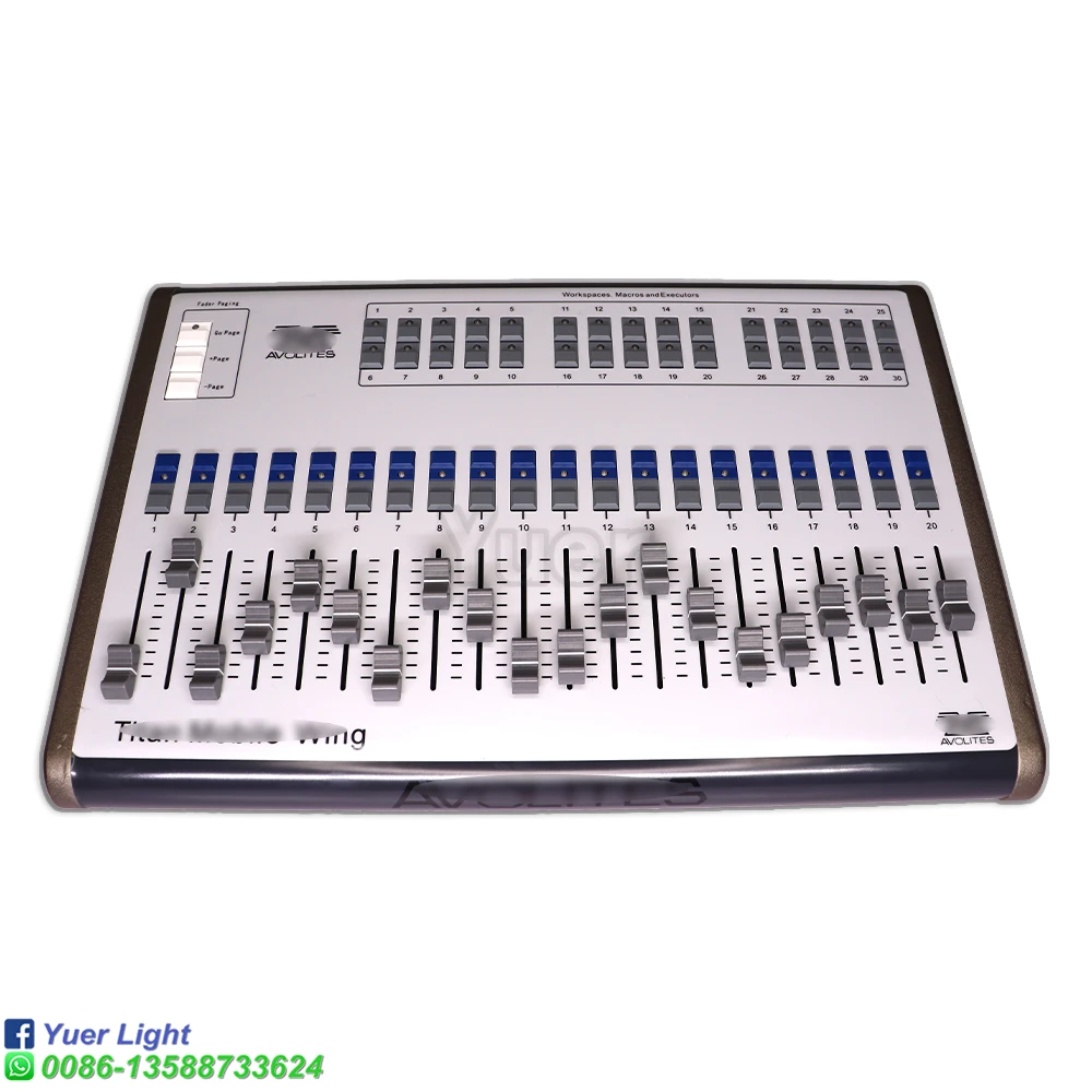 V16 версия сенсорный контроллер DMX мобильный Титан кварц консоль 192 Tiger Touch для