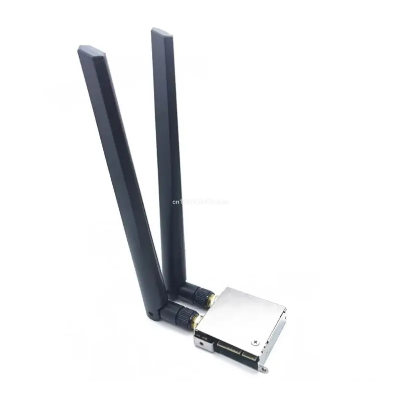 Сетевой адаптер WiFi Go AX201 6 Беспроводная связь Bluetooth5.0 2400 Мбит/с Key Cnvio 2 Wi-Fi карта HighGain