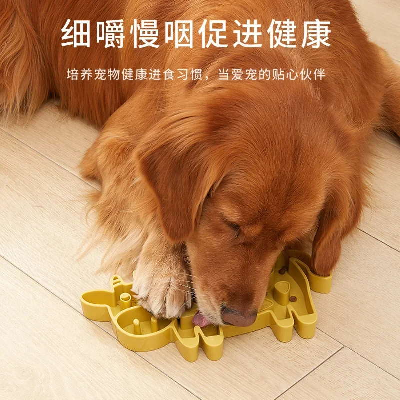 Домашние товары для домашних животных миска кормления собак медленного кошек