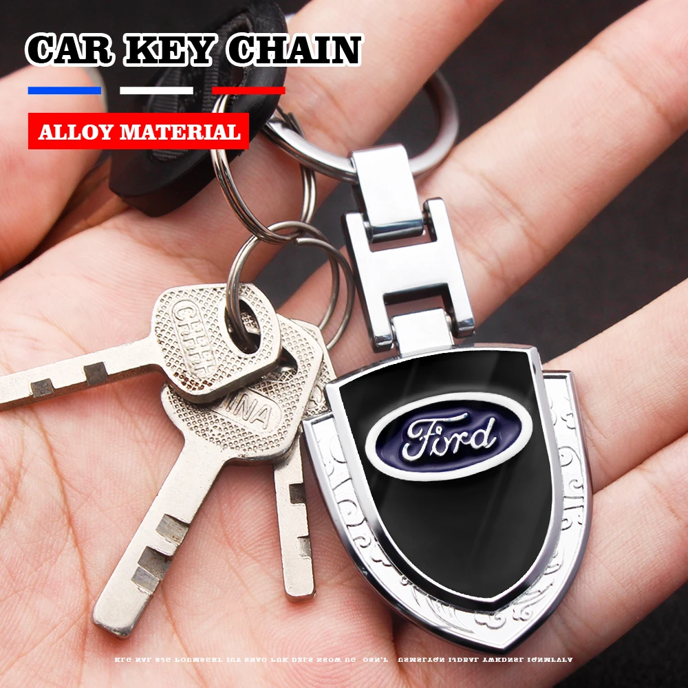 

Cute Metal Car Styling Keychain Key Rings Automobiles Parts Auto Interior Supplies Key Rings For Ford Focus Mk2 Party Mk3 Ranger