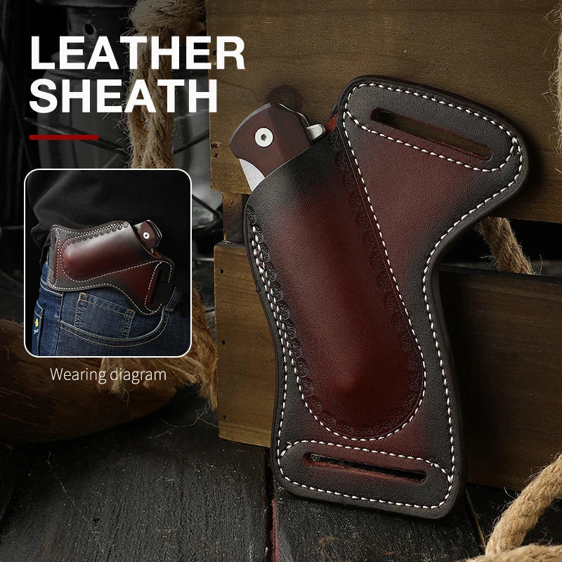 

Кожаная поясная сумка для инструментов STAILNESS