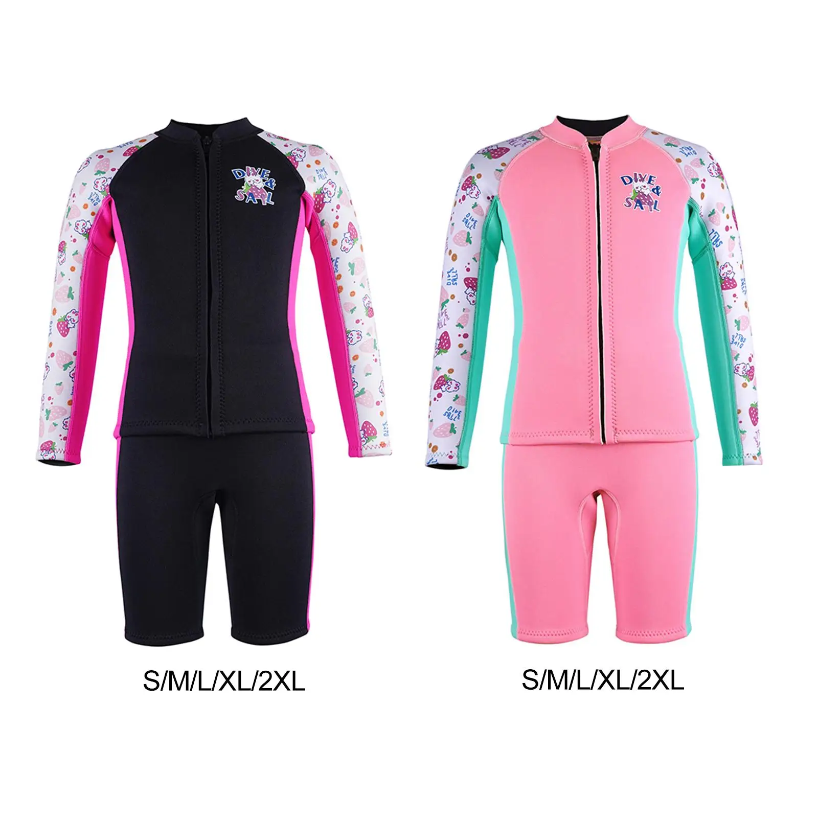 

2.5mm Neoprene Kids Wetsuits Diving Suit for Water Sports Surfing Snorkeling