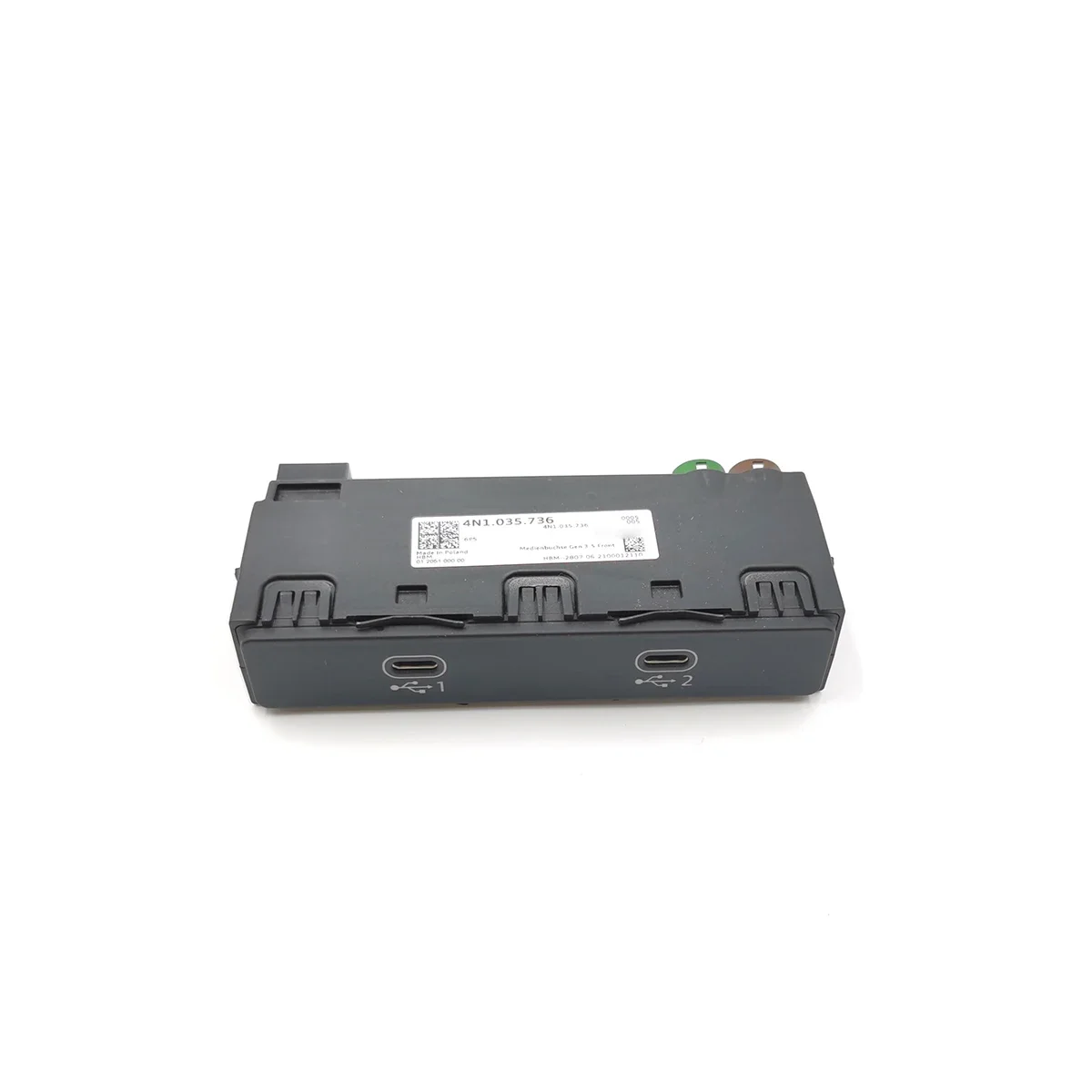 Для Audi A6 A7 A8 07 08 e-tron Carplay функциональный переключатель двойной USB-интерфейс