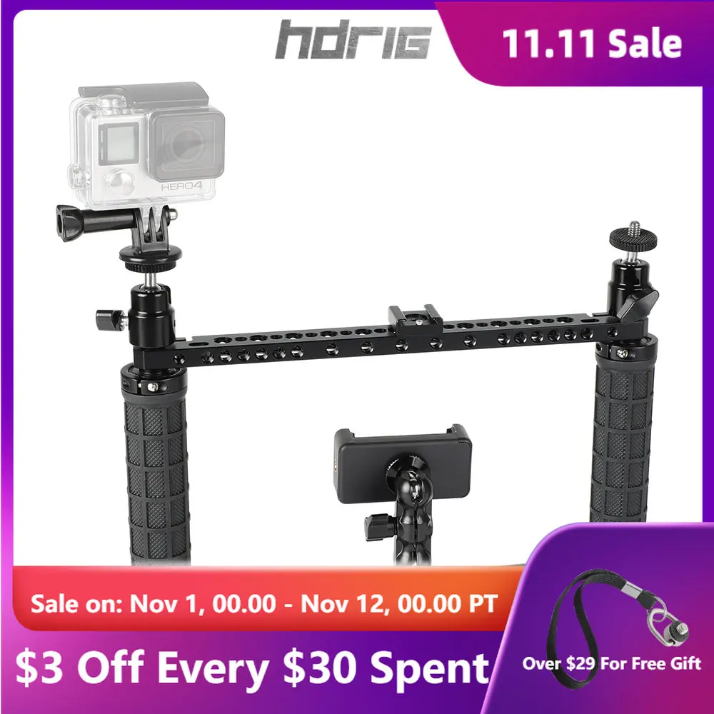 

Держатель с резиновой ручкой для камеры GoPro HD HERO 1 2 3 4