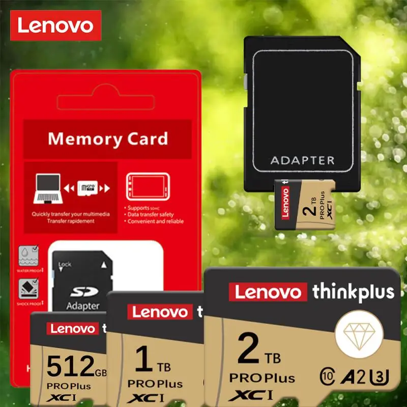 Карта памяти Lenovo 128 ГБ 512 256 SD/TF