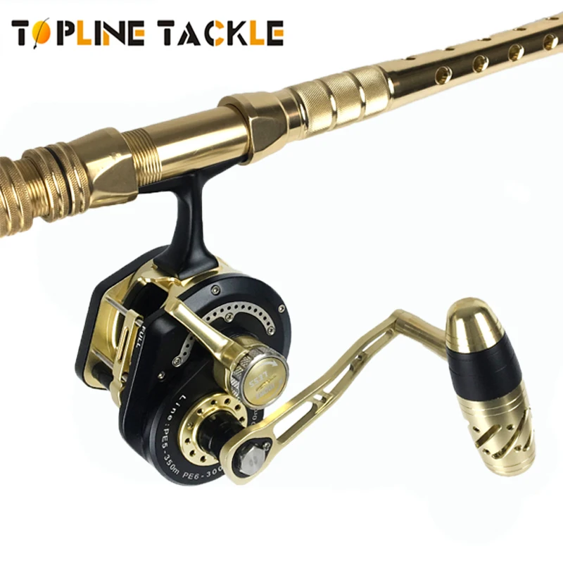 Gear Ratio 6.3:1 Lever Drag Sea Boat Jigging Coil