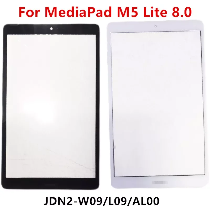 

Glass + OCA 8.0" For Huawei Mediapad M5 Lite 8 2019 JDN2-W09 JDN2-AL00 JDN2-L09 Touch Screen Front Cover Lens Panel Replacement