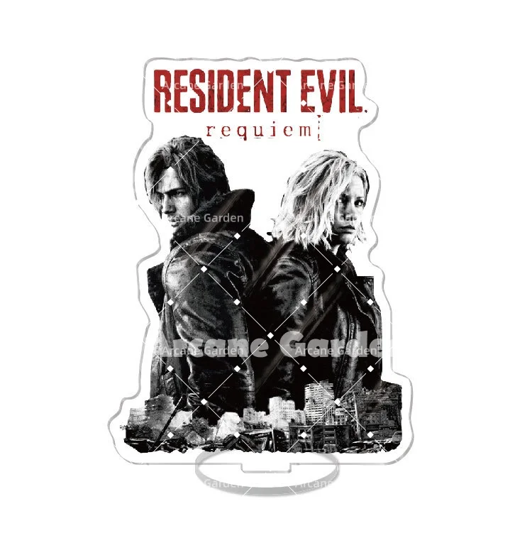 Фото ‌ Брелок-фигурка Леона Скотта Кеннеди из Resident Evil RE4, декоративная настольная подставка, подарок для друзей, креативный мультяшный дизайн №4