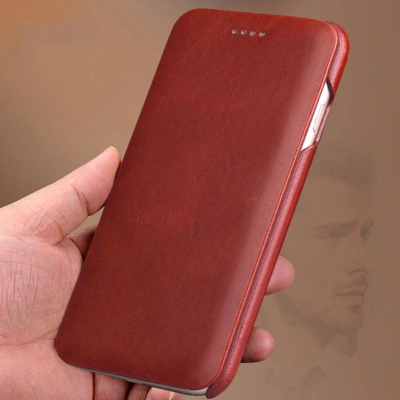 

Genuine Cow Leather Phone Flip Case for iPhone 13 Pro Max 12 Mini 12 11 Pro Max X XS Max XR 8 SE 2020 luxury Anti-scratch Cover