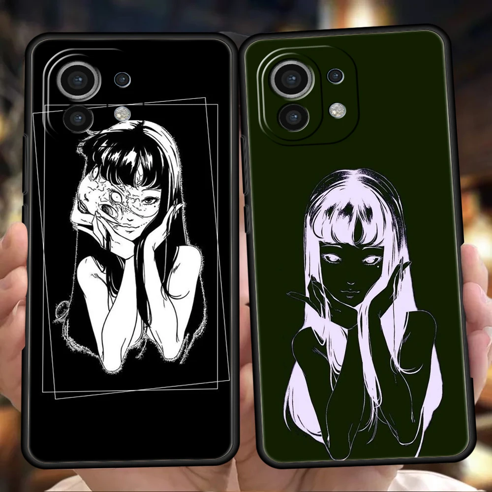 

Junji Ito Terror Horror Phone Case For Xiaomi Poco X3 X4 NFC F3 M3 M4 GT 11 12 Ultra 12T Pro Plus 9T Note 10 10T Lite Soft Cover