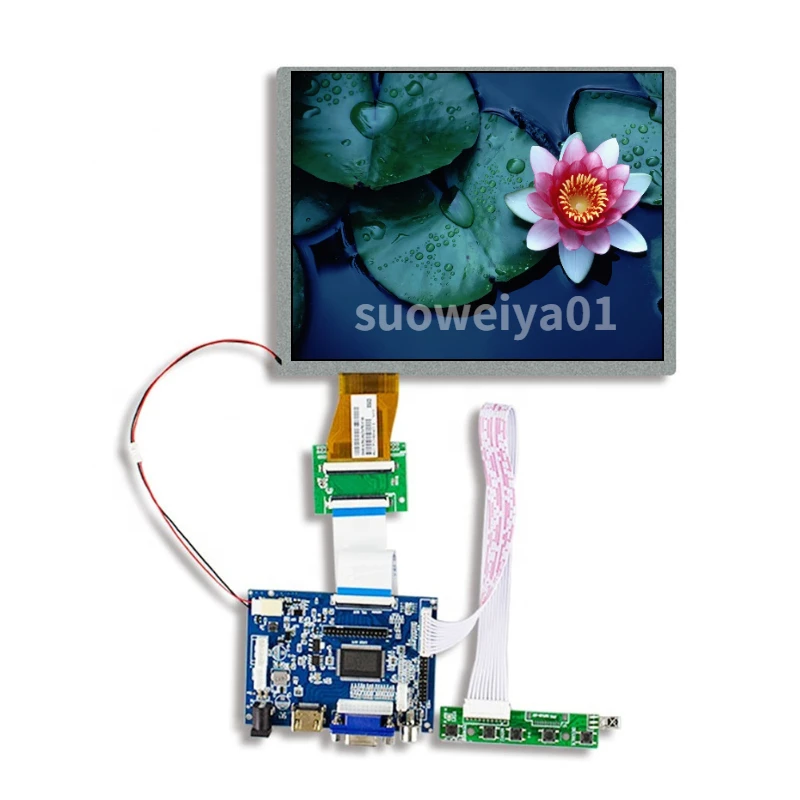 

Original AUO A070SN01 V0 800×600 Lcd Display Screen With Board 7.0 Inch TTL Interface 60 Pins FPC For DVD