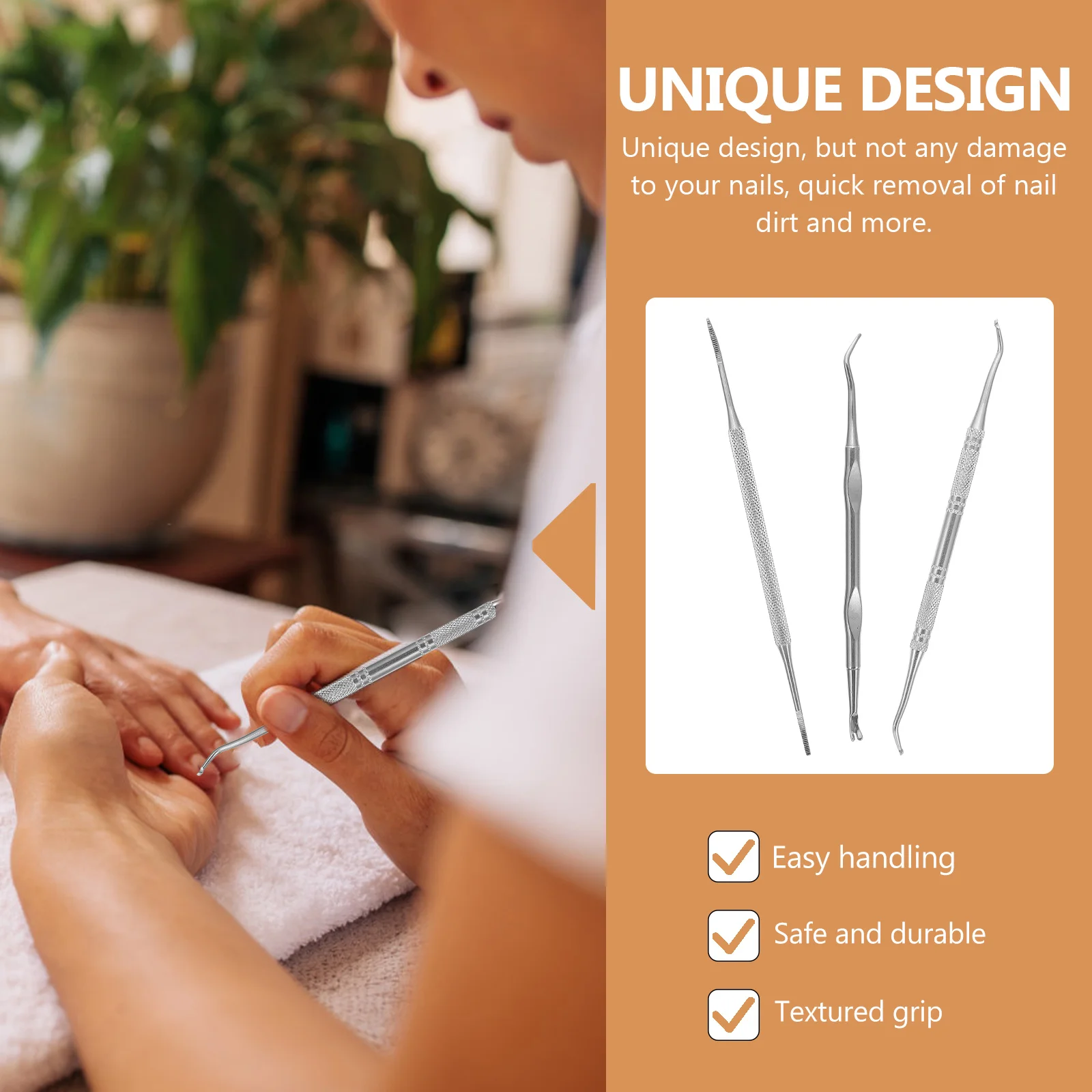 3 шт. очиститель для ногтей средство удаления вросших триммер инструмент из