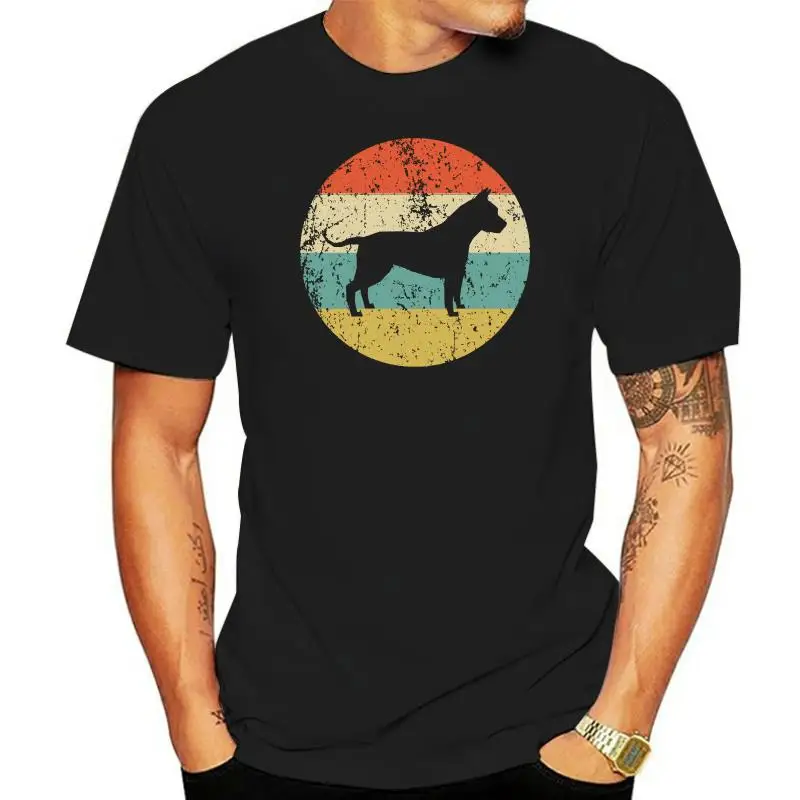 

American Staffordshire Terrier Shirt - Retro Amstaff Men T-Shirt - Dog Shirt