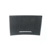 car interior carbon fiber cup holder trim for chrysler 300 05 07 cup holder panel cover sticker trim decoration accessories