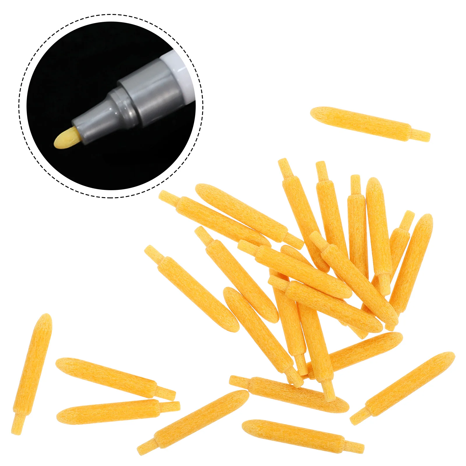 

Pen Nib Marker Markers Tips Tip Nibs Acrylic Brush Replacement Pens Universal Painting Oil Points Fine Point Felt Replacements