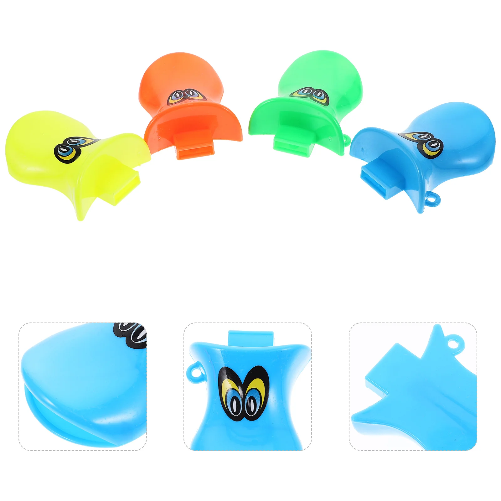 12 шт. детский свисток игрушка Утка Звонки Звуки для детей свистки музыкальный