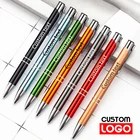 Металлическая шариковая ручка оптовая продажа рекламный подарок для бизнеса ручка, ручка для студентов, творческий приз гелевая ручка могут быть выполнены по индивидуальному заказу логотипом именем