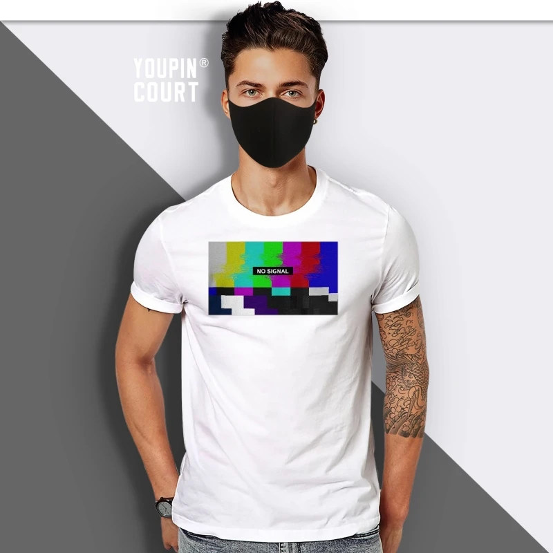 

TV SMPTE Colors Test Pattern No Signal T Shirt