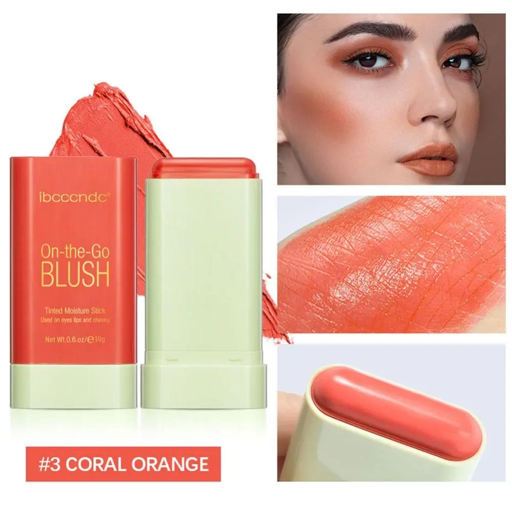 

New Natural Facial Nourishing Blush Gel Multi-Purpose Waterproof Eyeshadow Naturally Hydrates Cheeks Skin Feeling Naturally