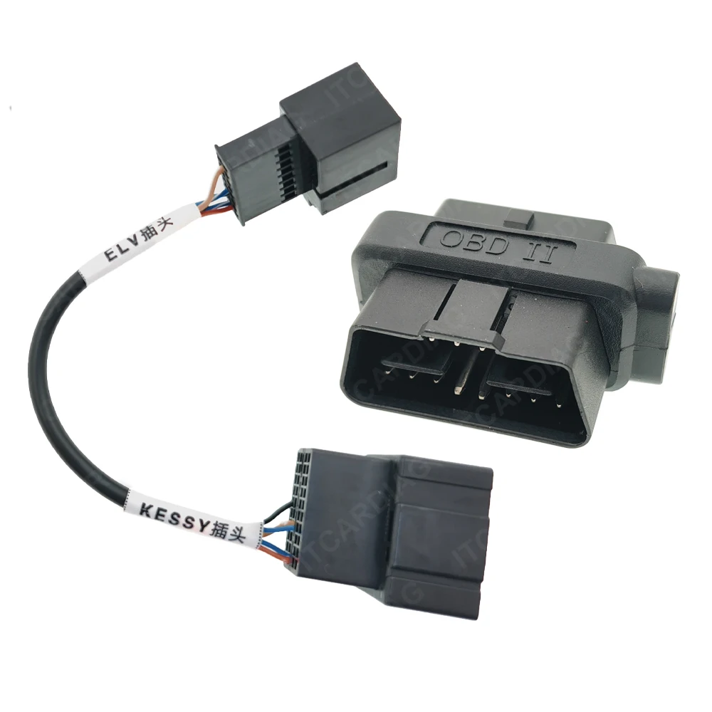

MQB смарт-короткого замыкания MQB48 OBD мост BCM2 кластер кабель питания для сидений SKODA для Audi все ключи потерянный адаптер OBD2
