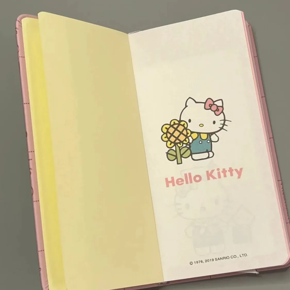 Sanrio Hello Kitty блокнот розовый студенческий милый мультяшный дневник для заметок