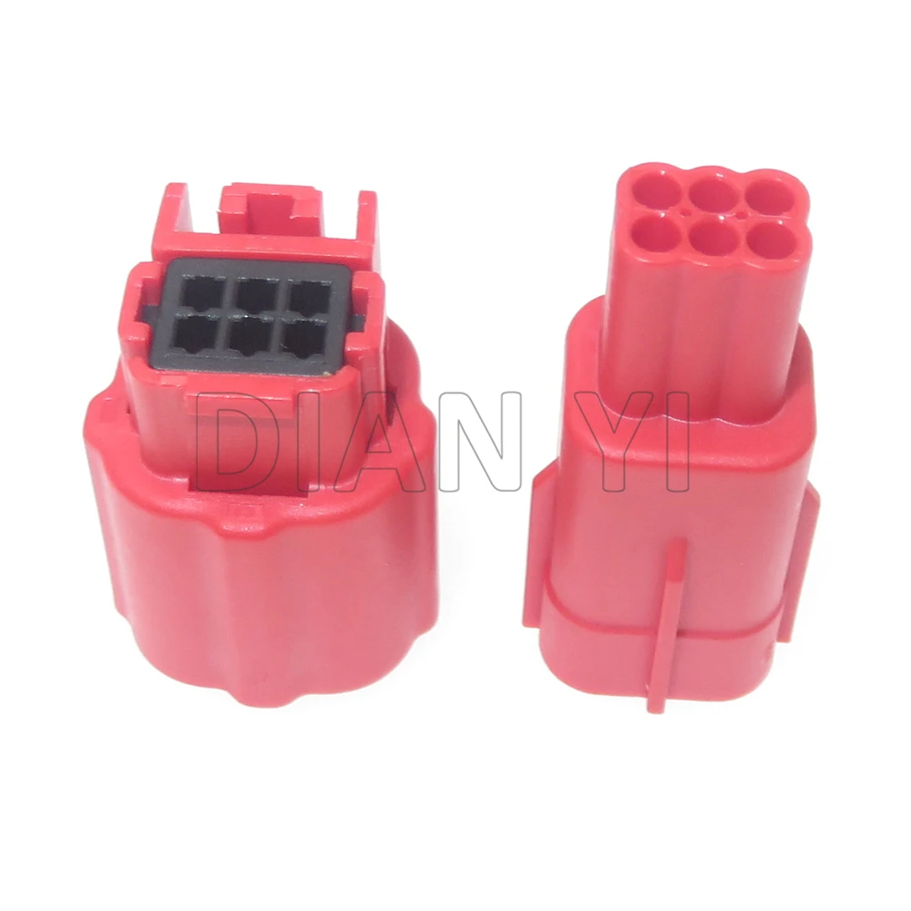 1 компл. 6-сторонний автомобильный маленький разъем для малой мощности с кабелями