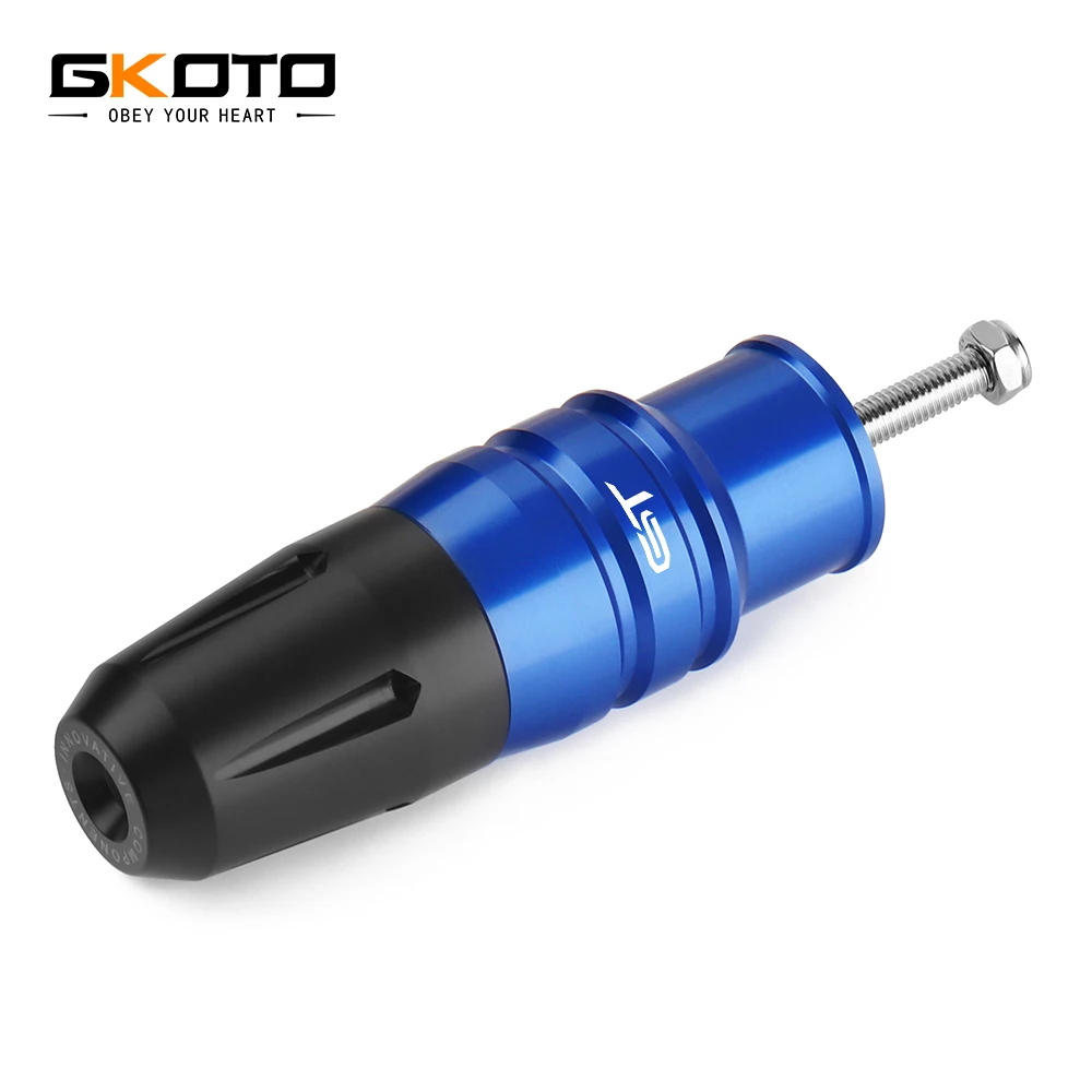 

Мотоциклетные аксессуары для SUZUKI GSX-S 1000GT GSX1000GT CNC аварийные колодки выхлопные слайдеры Защита корпуса 8 мм