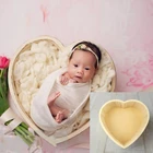 Реквизит для детской фотосъемки деревянная коробка в форме сердца Новорожденные аксессуары для фотосъемки