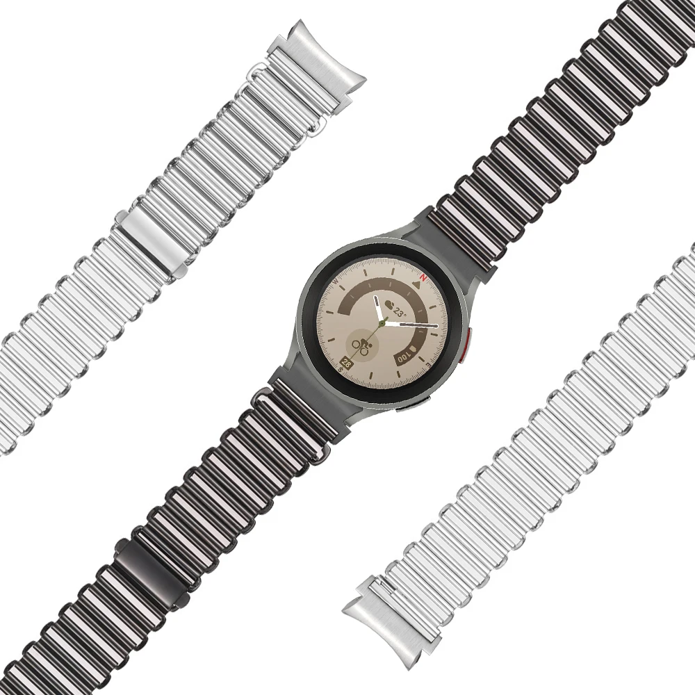 

Ремешок без зазора для samsung galaxy watch 5 pro, браслет 45 мм для наручных часов 4 classic 46 мм 42 мм, регулируемый браслет для galaxy watch 5 4 40 мм 44 мм