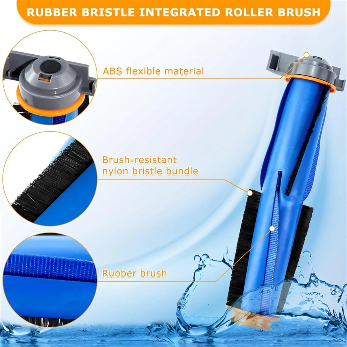 Основная роликовая щетка для RV2300 RV2310 RV2310AE AV2310 AV2310AE RV2320S AV2501AE RV2502AE детали