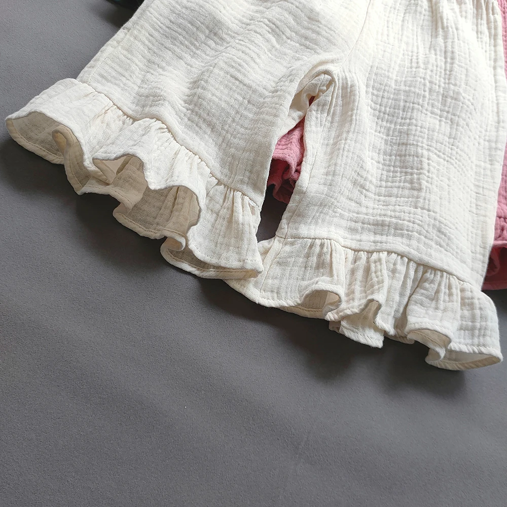 Детские капри CHIRARROSE хлопок розовый/бежевый