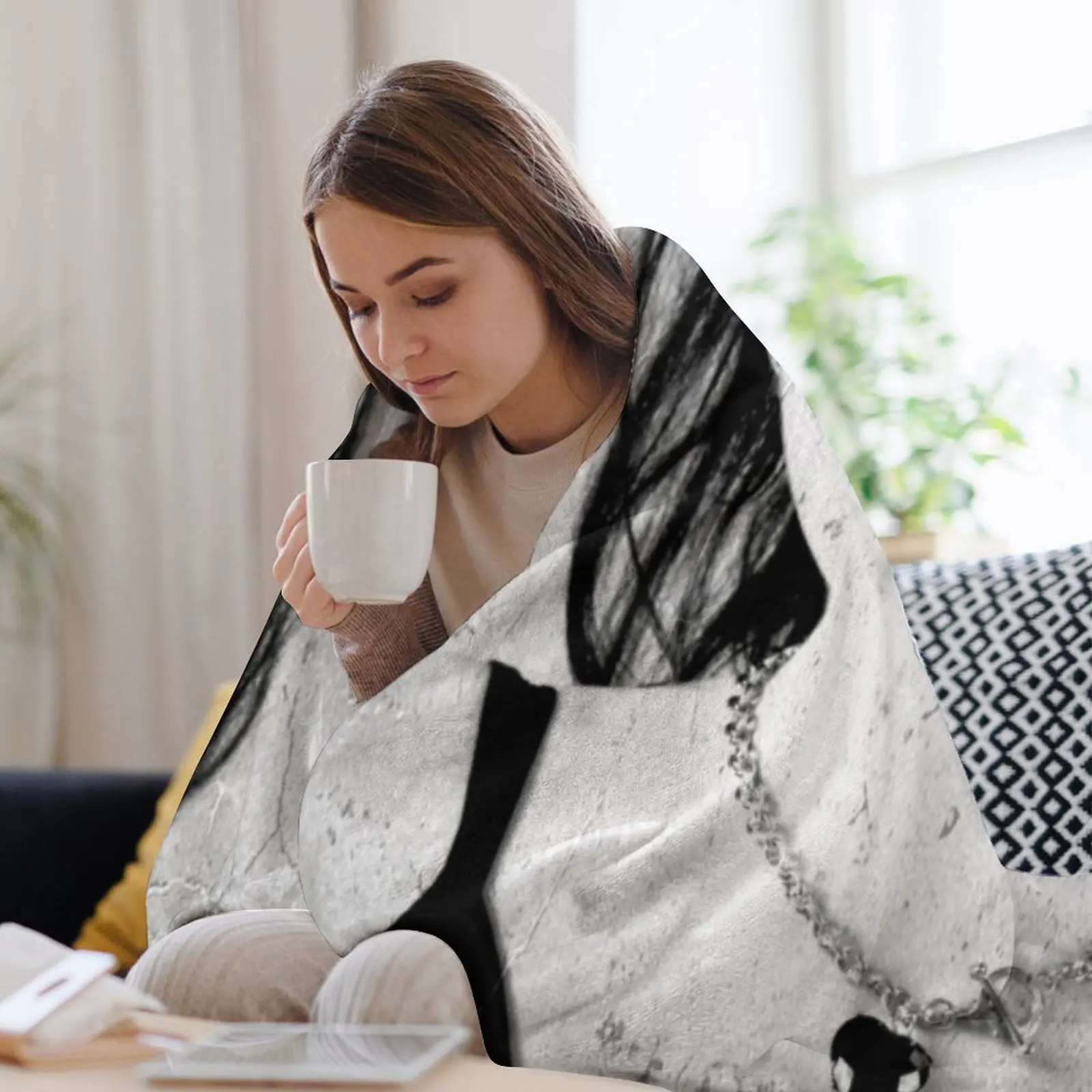 Декоративное одеяло Amy Lee-Evanescent для дивана роскошные пледы