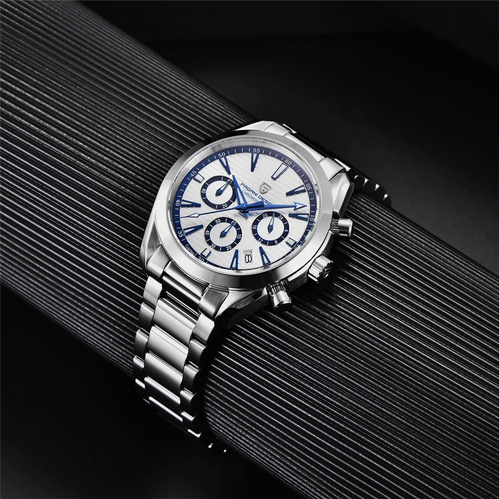 Часы наручные PAGANI Design Мужские кварцевые автоматические Роскошные деловые