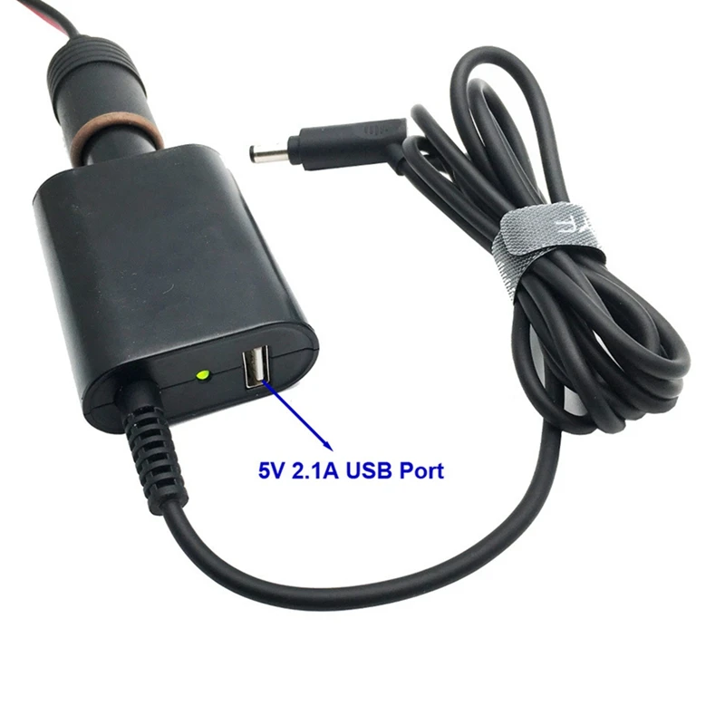 

1 PCS DC26.1V Car Charger Adapter Power Replacement Accessories For Dyson V6 V7 V8 Vacuum Cleaners With USB Port For Home