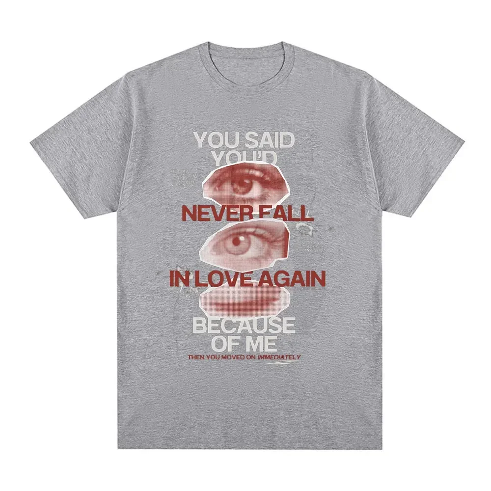 Lamour De Ma Vie Hit Me Hard and Soft Футболки Мужчины Женщины Мода Harajuku Футболка 100% Хлопок