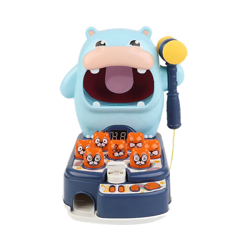 

Hot Hippo Playing Gopher Toy Game Beat Table Games Whack A Mole Game TOY Games Balls Score Kids Toys