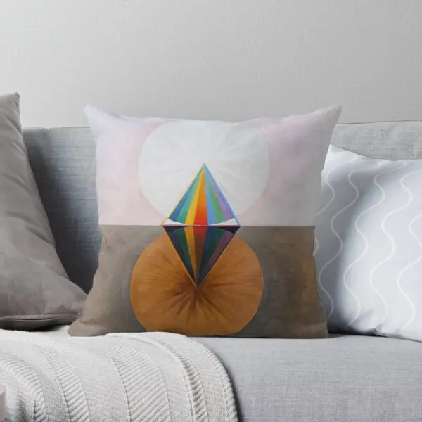 

Hilma Af Klint Abstract Art Printing Throw Pillow Cover Car Fashion Bed Sofa Bedroom Throw Square Hotel Pillows not include