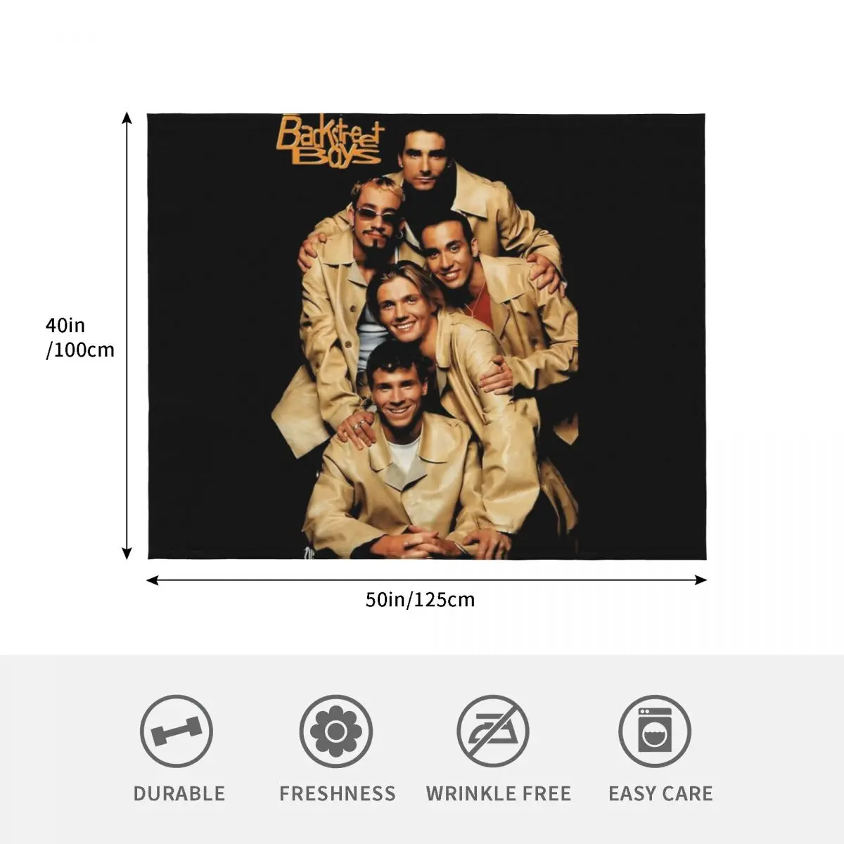 Фото Плед BSB Gold, мягкий плед для улицы, пикника, пляжа, кемпинга №4