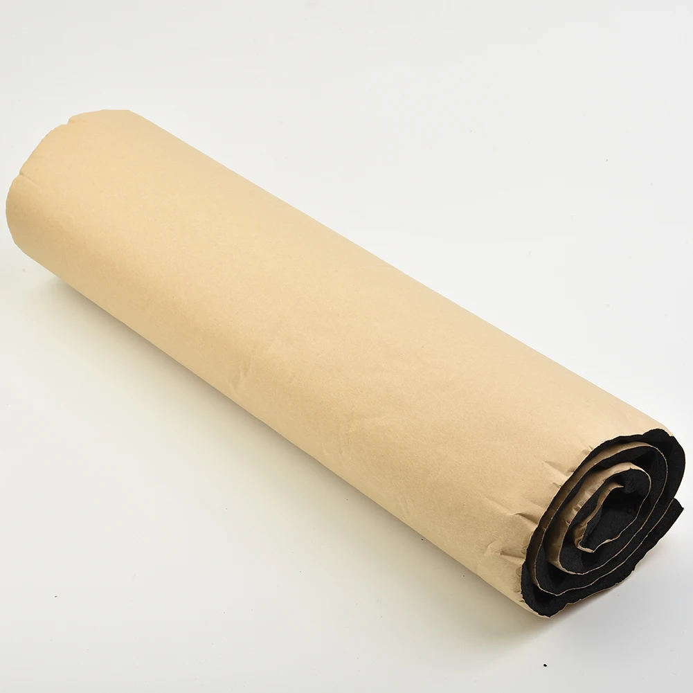 

100*50*2cm Practical Portable Universal 2cm Car Sound Noise Insulation Acoustic Dampening Black Replaces Stock
